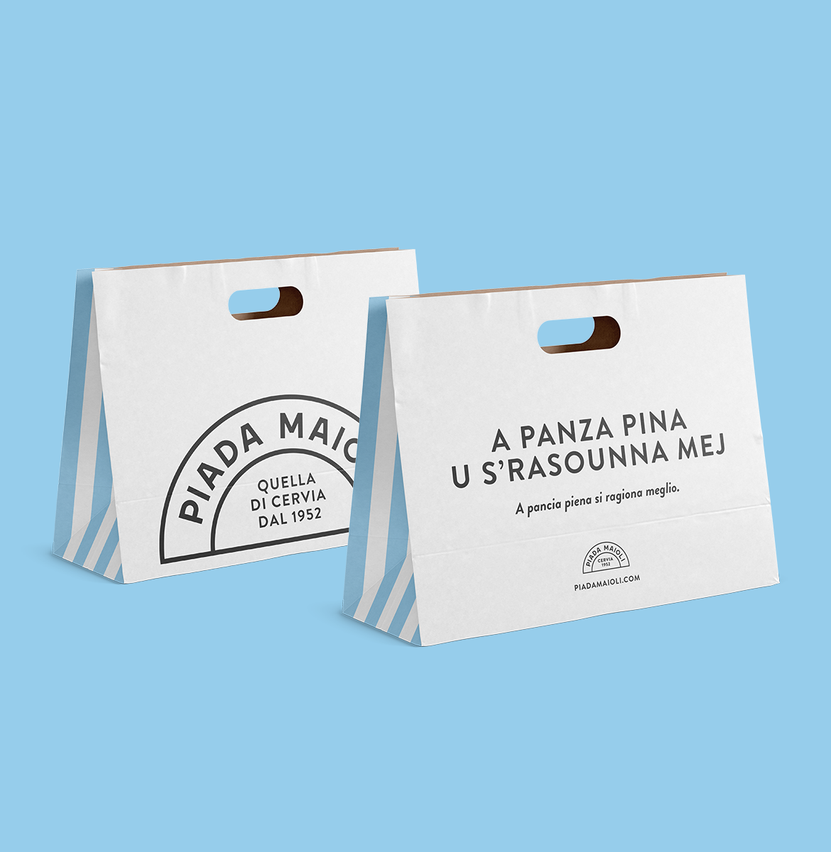 Piada Maioli, Packaging, Shopping Bag